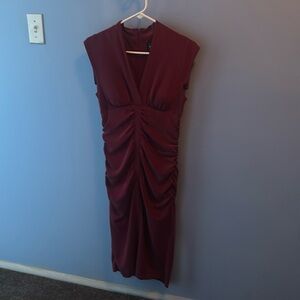 Dark pink formal dress
